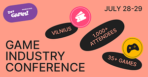 Read more about the article DevGAMM Announces Full Speaker Lineup and Conference Schedule for 2022 Event in Vilnius – July 28-29th