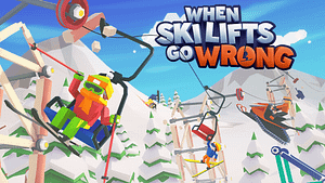 Read more about the article Bloody hilarious physics construction puzzler When Ski Lifts Go Wrong coming to Steam and Nintendo Switch™ early next year
