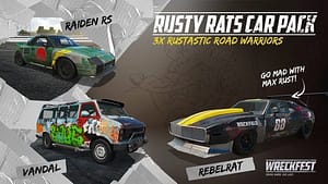 Read more about the article The sixth DLC of Wreckfest, the Rusty Rats Car Pack, is out todayon all platforms!