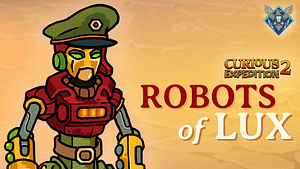 Read more about the article Two Worlds Collide as the SteamWorld Universe joins Curious Expedition 2 in Robots Of Lux DLC!