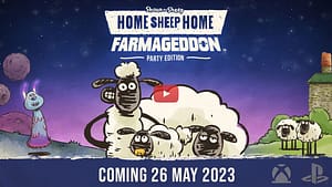 Read more about the article Aardman’s evergreen couch multiplayer classic, Home Sheep Home: Farmageddon Party Edition is set to launch on Xbox One, Xbox Series X|S, PlayStation®4 & PlayStation®5 consoles 26th May 2023