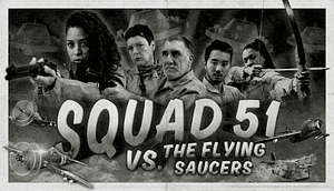 Read more about the article Defend Earth from an Alien Invasion in the 1950s Sci-fi-Inspired shoot-’em-up Squad 51 vs. The Flying Saucers