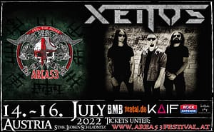 Read more about the article XENOS are confirmed to the next edition of Area 53 Metal Fest