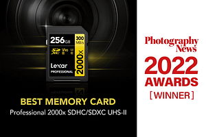 Read more about the article Lexar® Professional 2000x SDHC™/SDXC™ UHS-II Card GOLD Series Snags Best Memory Card Award from Photography News