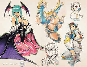 Read more about the article ONLINE EXCLUSIVE ISSUE UDON X CAPCOM SKETCHBOOK ALPHA FROM UDON ENTERTAINMENT AVAILABLE FOR PRE-ORDER