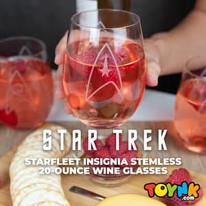 Read more about the article Star Trek Wine Glasses Have Arrived at Toynk!
