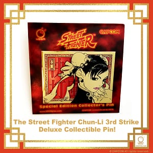 Read more about the article Street Fighter Chun-Li Tees, Pin & FREE Metal Card at UDONStore.com!