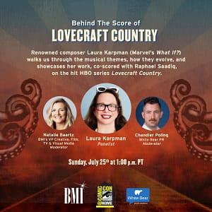 Read more about the article “BEHIND THE SCORE OF LOVECRAFT COUNTRY” AT COMIC-CON 2021