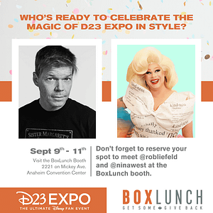 Read more about the article DEADPOOL CREATOR ROB LIEFELD AND DRAG ICON NINA WEST TO HOST EXCLUSIVE SIGNINGS WITH BOXLUNCH AT D23 EXPO – THE ULTIMATE DISNEY FAN EVENT