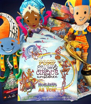 You are currently viewing The Highly Anticipated Book Sequel “Holidays All Year with POMP, SNOW & CIRQUEumstance” Set for Nationwide Release Following an Unprecedented Live Show Premiere