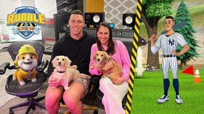 Read more about the article PAW Patrol® Spin-off Rubble & Crew™ Drafts MLB Superstar Aaron Judge for Upcoming Episode