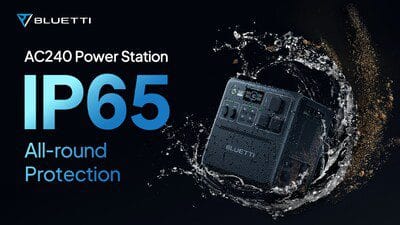 Read more about the article Power Beyond Limits with BLUETTI New AC240 IP65 Weatherproof Portable Power Station