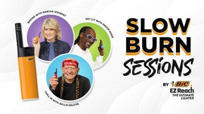 Read more about the article BIC® EZ REACH® BRINGS “SLOW BURN SESSIONS” TO YOUTUBE FOR 420 WEEKEND