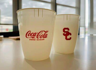 Read more about the article USC Athletics and Better for All Partner for Coca-Cola Zero-Waste Men’s Basketball Game at the Galen Center