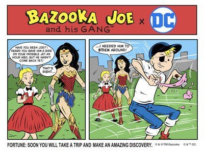 You are currently viewing DC AND BAZOOKA® BUBBLE GUM TEAM UP TO BRING FANS THE ULTIMATE COMIC COLLABORATION