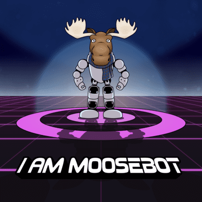 Read more about the article Moose with a Scarf Dances With Your Heart With “I Am Moosebot”