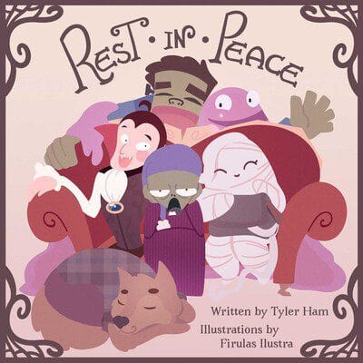 You are currently viewing REST IN PEACE children’s book explores monsters, holidays, and friendship!
