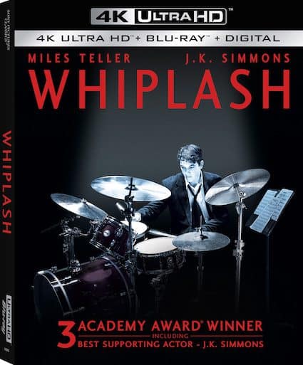 You are currently viewing Whiplash AVAILABLE FOR THE FIRST TIME ON 4K ULTRA HD SEPTEMBER 22