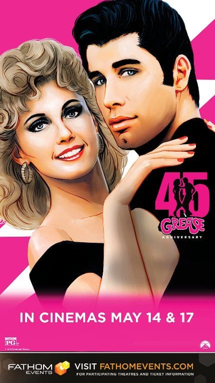 Read more about the article Fathom Events and Paramount Pictures Celebrate 45 Years of “Grease,” Bringing the Beloved Classic Back to Theaters Nationwide on May 14 & May 17