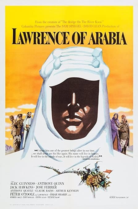 You are currently viewing At the Movies with Alan Gekko: Lawrence of Arabia “62”