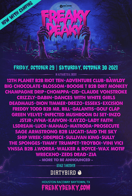 You are currently viewing FREAKY DEAKY 2021 ANNOUNCES  FESTIVAL LINEUP FEATURING 50+ ARTISTS