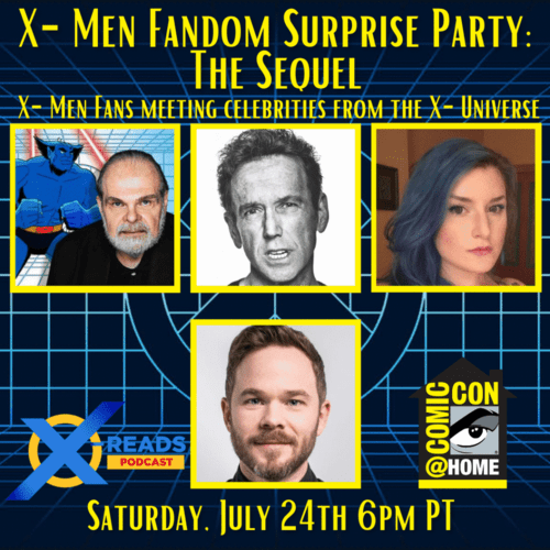 Read more about the article THE X-MEN FANDOM SURPRISE PARTY RETURNS TO SAN DIEGO COMIC-CON AT HOME 2021