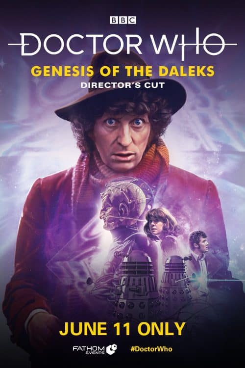 Read more about the article Premiere of ‘Doctor Who: Genesis of the Daleks’ Hits U.S. Movie Theaters for a One-Night Event on June 11