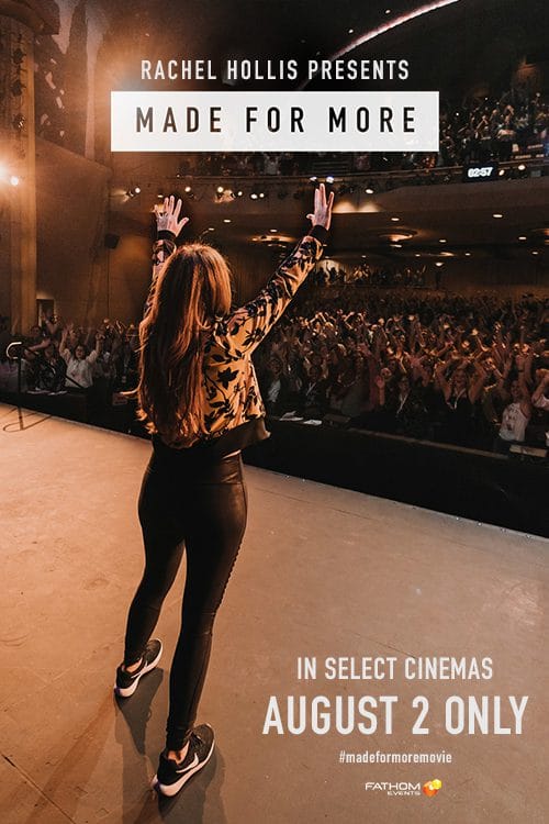 Read more about the article Rachel Hollis’ Inspirational Documentary ‘Made for More’ Premieres in Cinemas Nationwide  August 2 Only