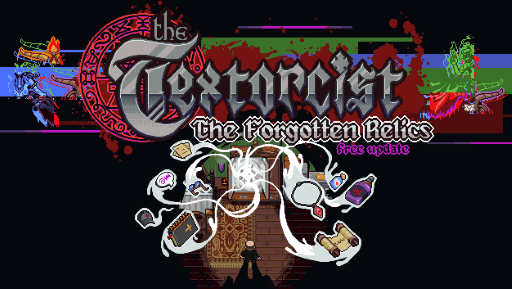 You are currently viewing Devilishly Huge Content Update Incoming: “The Textorcist: The Forgotten Relics”