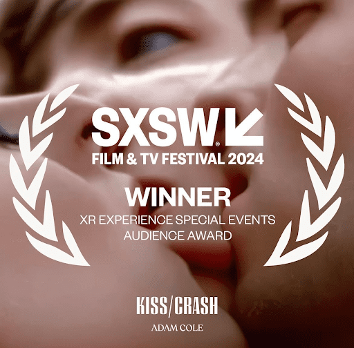 Read more about the article UK ARTIST ADAM COLE WINS SOUTH BY SOUTHWEST 2024 XR EXPERIENCE SPECIAL EVENT AUDIENCE AWARD FOR KISS/CRASH