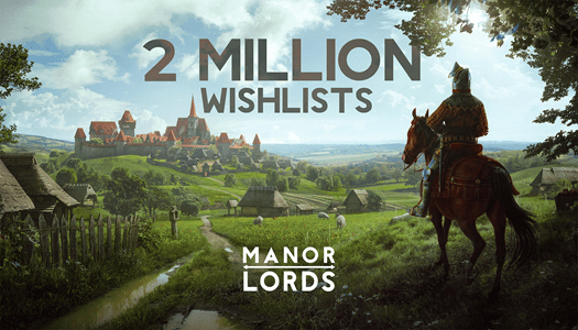 You are currently viewing Manor Lords starts 2024 strong with over 2 million wishlists