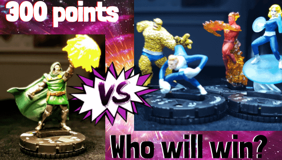 You are currently viewing Tabletop Tactics: Heroclix Fantastic Four & Dr. Doom