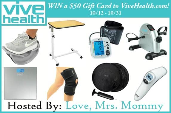 Read more about the article $50 Vive Health Gift Card Giveaway