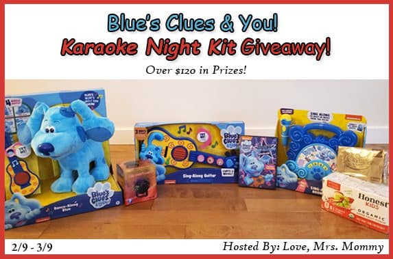 Read more about the article HUGE Blue’s Clues & You! Karaoke Night Kit Giveaway! $120+ RV!