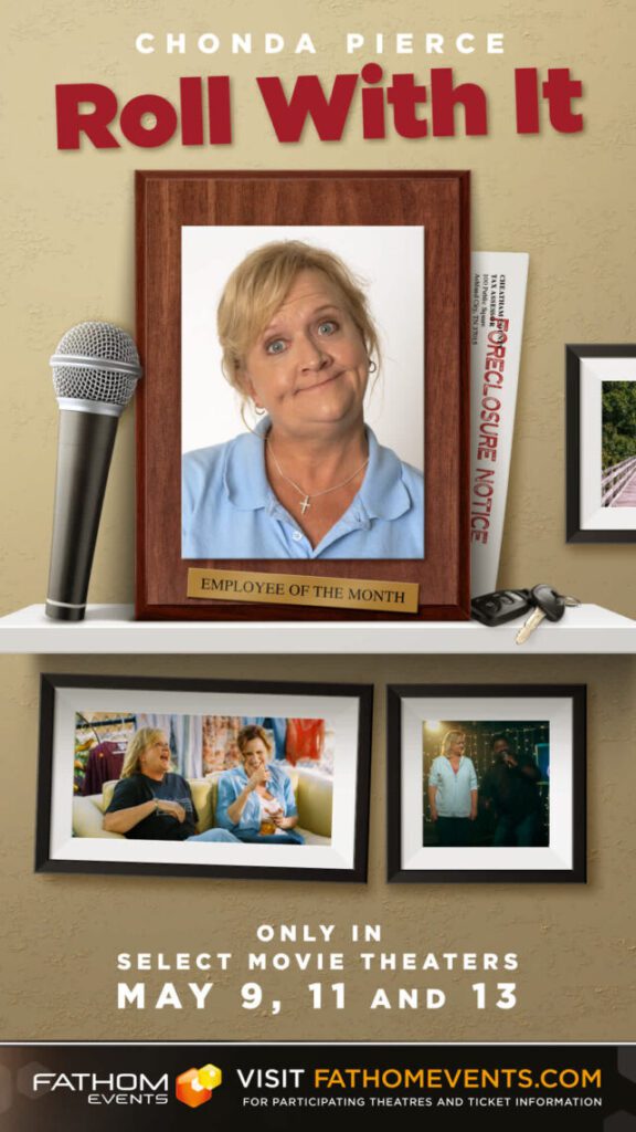 You are currently viewing Comedic Icon Chonda Pierce Stars in Roll With It, Hitting 750 Movie Theaters Nationwide Through Fathom Events May 9, 11, and 13