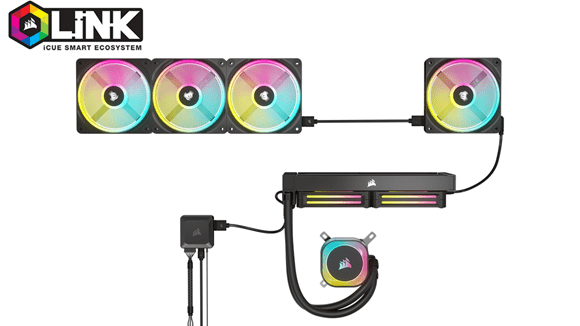 You are currently viewing CORSAIR Launches the iCUE LINK Smart Component Ecosystem with New Fans, AIO Coolers, and More