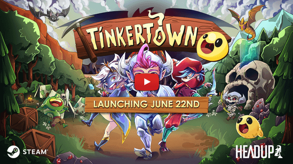 Read more about the article Begin An Epic Journey Alongside Friends As Multiplayer Sandbox Adventure Tinkertown Launches June 22nd