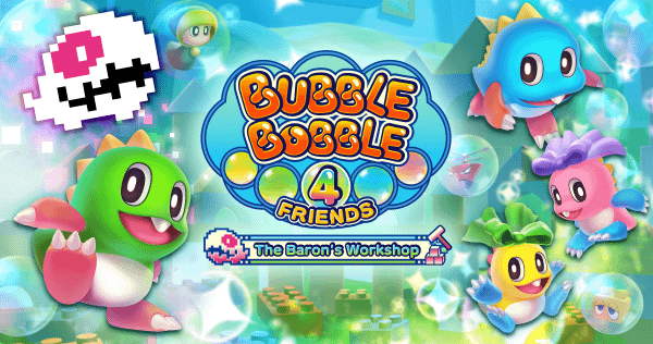 Read more about the article Bubble Bobble 4 Friends: The Baron’s Workshop Arrives on Steam on 30 September with a 15% launch sale