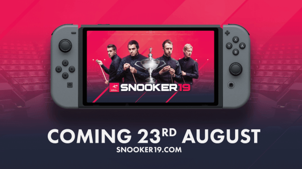 You are currently viewing Snooker 19, the first official snooker game in a generation cues up a Nintendo Switch release on August 23rd