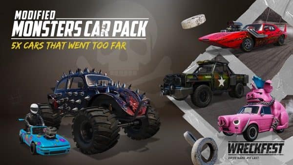 Read more about the article Wreckfest Holiday Update and Modified Monsters Car Pack out today