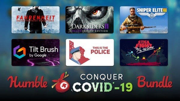 You are currently viewing THQ Nordic is part of the Humble Conquer COVID-19 Bundle to raise money for charity!