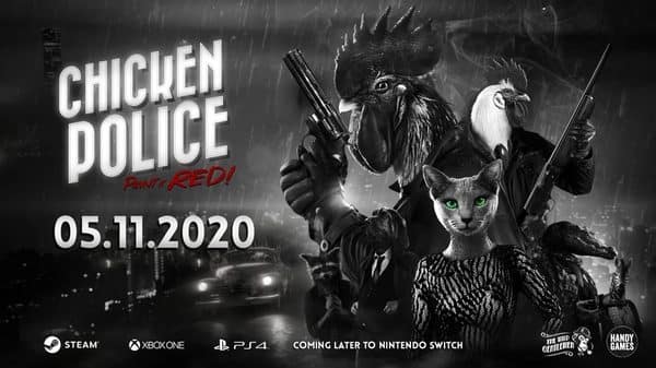 Read more about the article Chicken Police – Paint It Red! is available TODAY for all platforms!