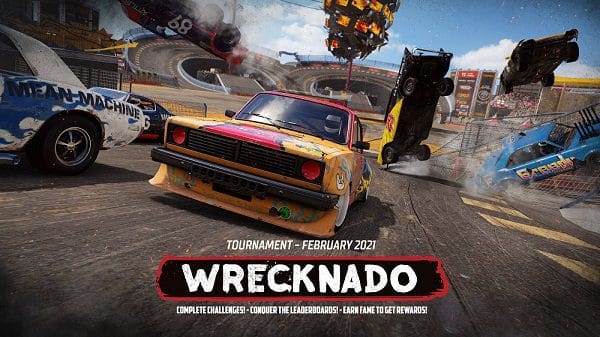Read more about the article Wrecknado Warning: New Tournament and Car Pack For Wreckfest Out Now!