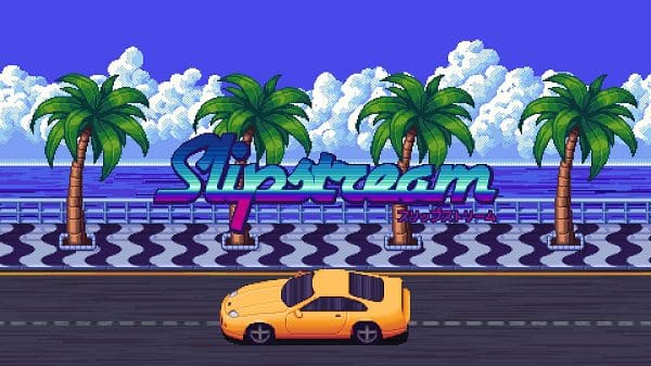 Read more about the article OUT RUN MEETS RIDGE RACER IN SLIPSTREAM COMES TO CONSOLES TODAY