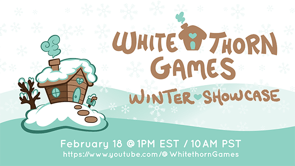 Read more about the article Catch Exclusive Reveals as the Whitethorn Games Winter Showcase Returns this Saturday