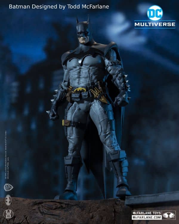 Read more about the article Legendary Artist Todd McFarlane Designs Brand New Batman™ Action Figure Introduces New McFarlane Gold Label Collection Series