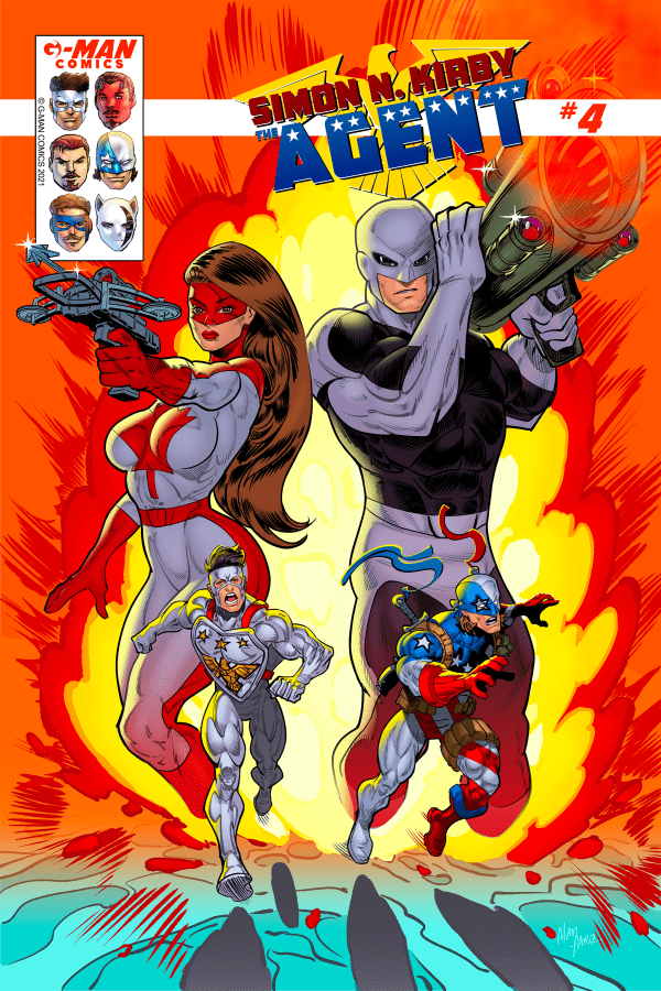 Read more about the article G-MAN COMICS STRIKES BACK!!! WITH 5 ALL-NEW COMICS
