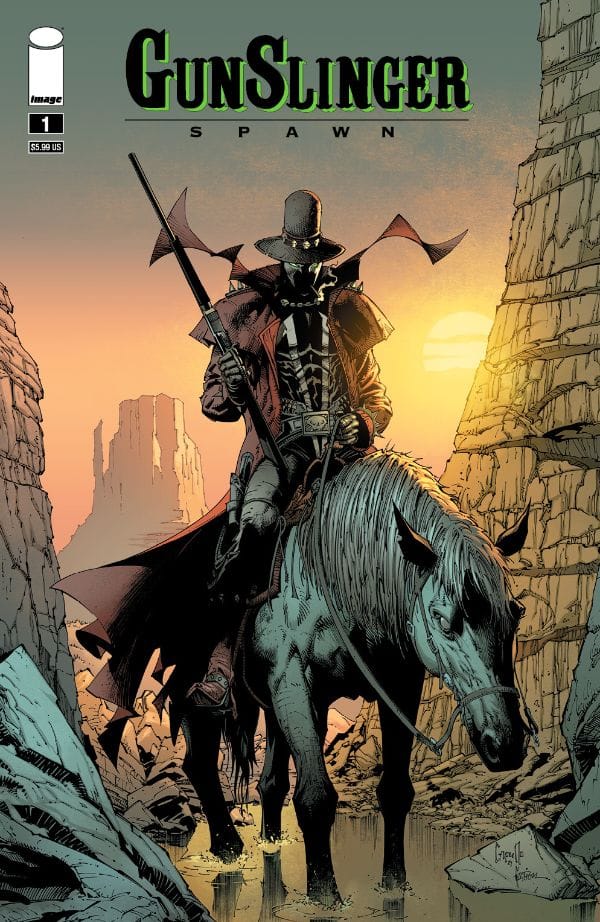 You are currently viewing TODD MCFARLANE LAUNCHES ICONIC GUNSLINGER SPAWN SERIES