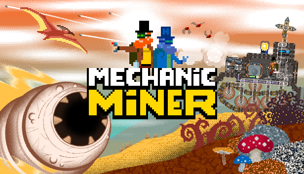 Read more about the article Fantastical machine builder Mechanic Miner is out now on PC Early Access
