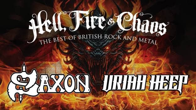 You are currently viewing Saxon & Uriah Heep Announce US Tour with Stop at the Tobin Center!